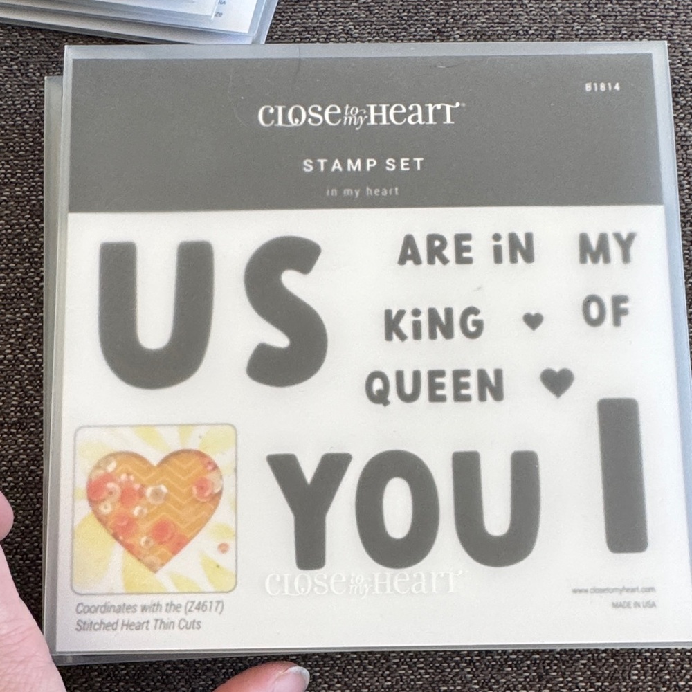 Close to My Heart Stamp Set - Black and White